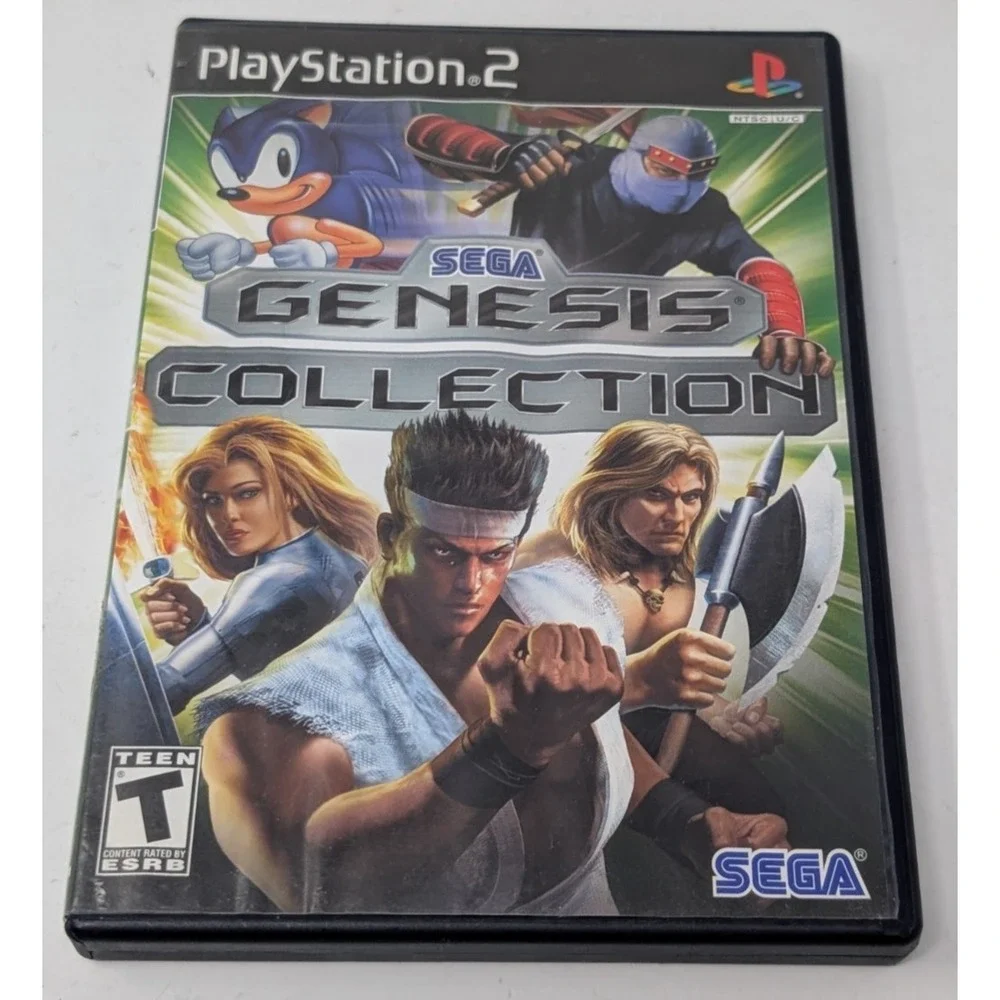 Sega Genesis Collection (Sony PlayStation 2, 2006) No Manual